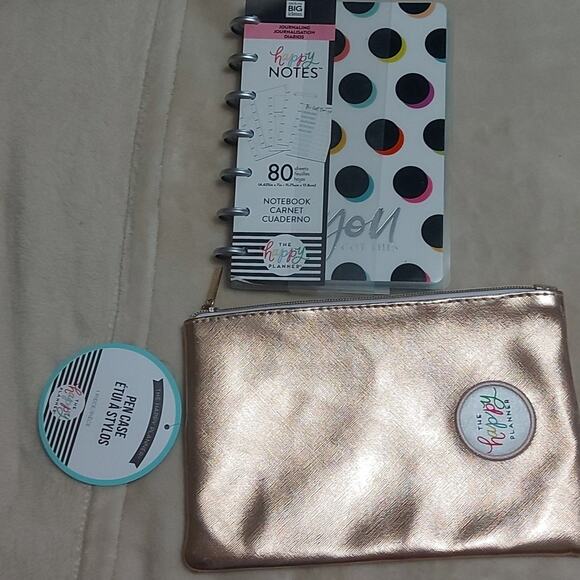 Happy Planner Writing Bundle NEW with conditions Notebook Carry Case Journaling - Picture 1 of 11